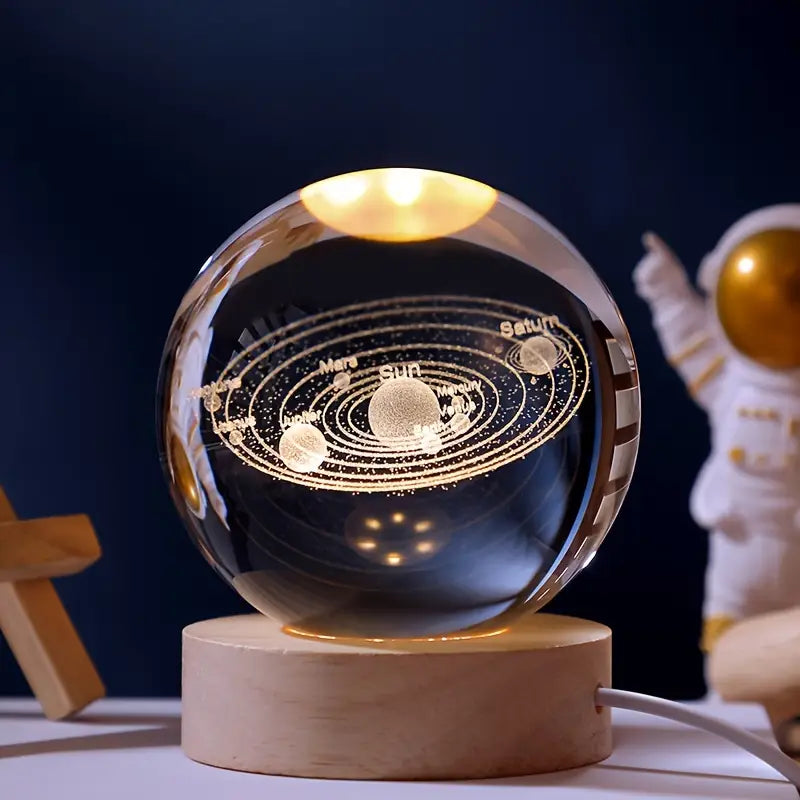 LUZ BOLA CRISTAL PLANETAS