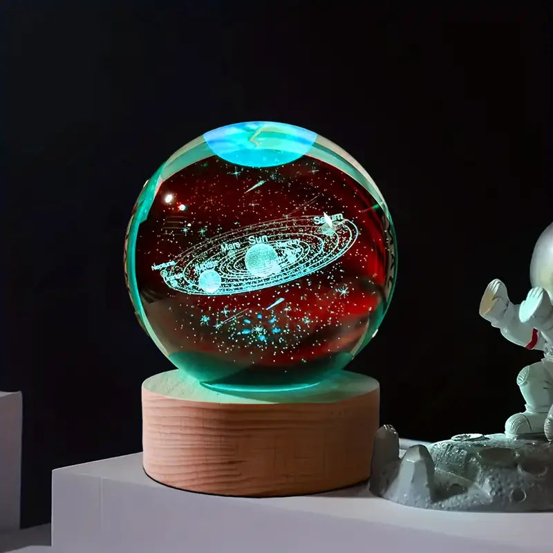 LUZ BOLA CRISTAL PLANETAS