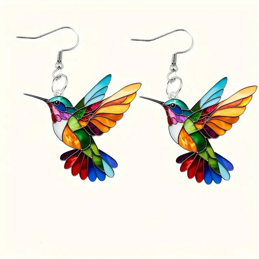 PENDIENTES COLIBRI