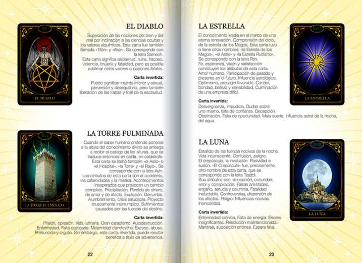 BARAJA TAROT SABIDURIA DE LOS ARCANOS
